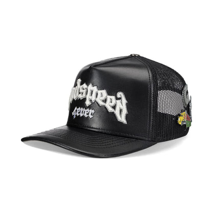 GODSPEED FOREVER PREMIUM LEATHER TRUCKER HAT