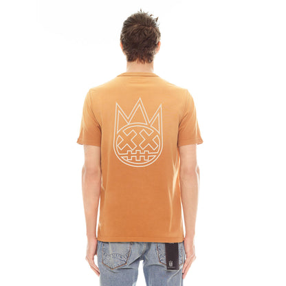 SHIMUCHAN LOGO SHORT SLEEVE CREW NECK T SHIRT (624BC-K20D)-VINTAGE RUST