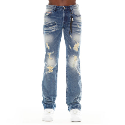 CULT REBEL STRAIGHT JEANS (624B9-R91A)-KNOX