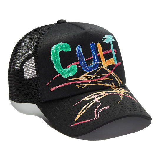 HAND DRAWN SHIMUCHAN LOGO FOAM TRUCKER HAT (624B7-CH72A)