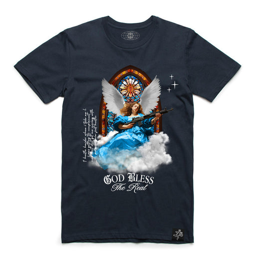 HASTA MUERTE 'Stained Glass Angel' NAVY