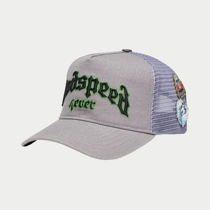 GS Forever Trucker Hat (Grey/Green) (Gs-Forever-Trucker-Hat-Grey-Green)