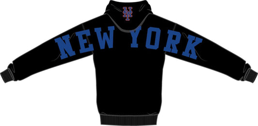 PRO STANDARD NEW YORK METS WINGSPAN M DROP SHOULDER FLC PO HOODIE (LNM5314718)