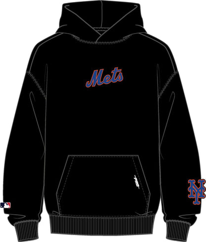 PRO STANDARD NEW YORK METS WINGSPAN M DROP SHOULDER FLC PO HOODIE (LNM5314718)