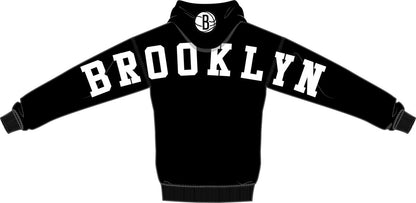 PRO STANDARD BROOKLYN NETS WINGSPAN M DROP SHOULDER FLC PO HOODIE (BBN5515740)-BLK