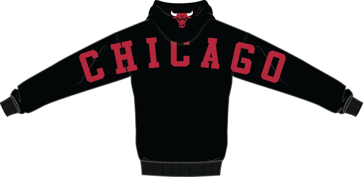 PRO STANDARD CHICAGO BULLS WINGSPAN M DROP SHOULDER FLC PO HOODIE (BCB5515823)