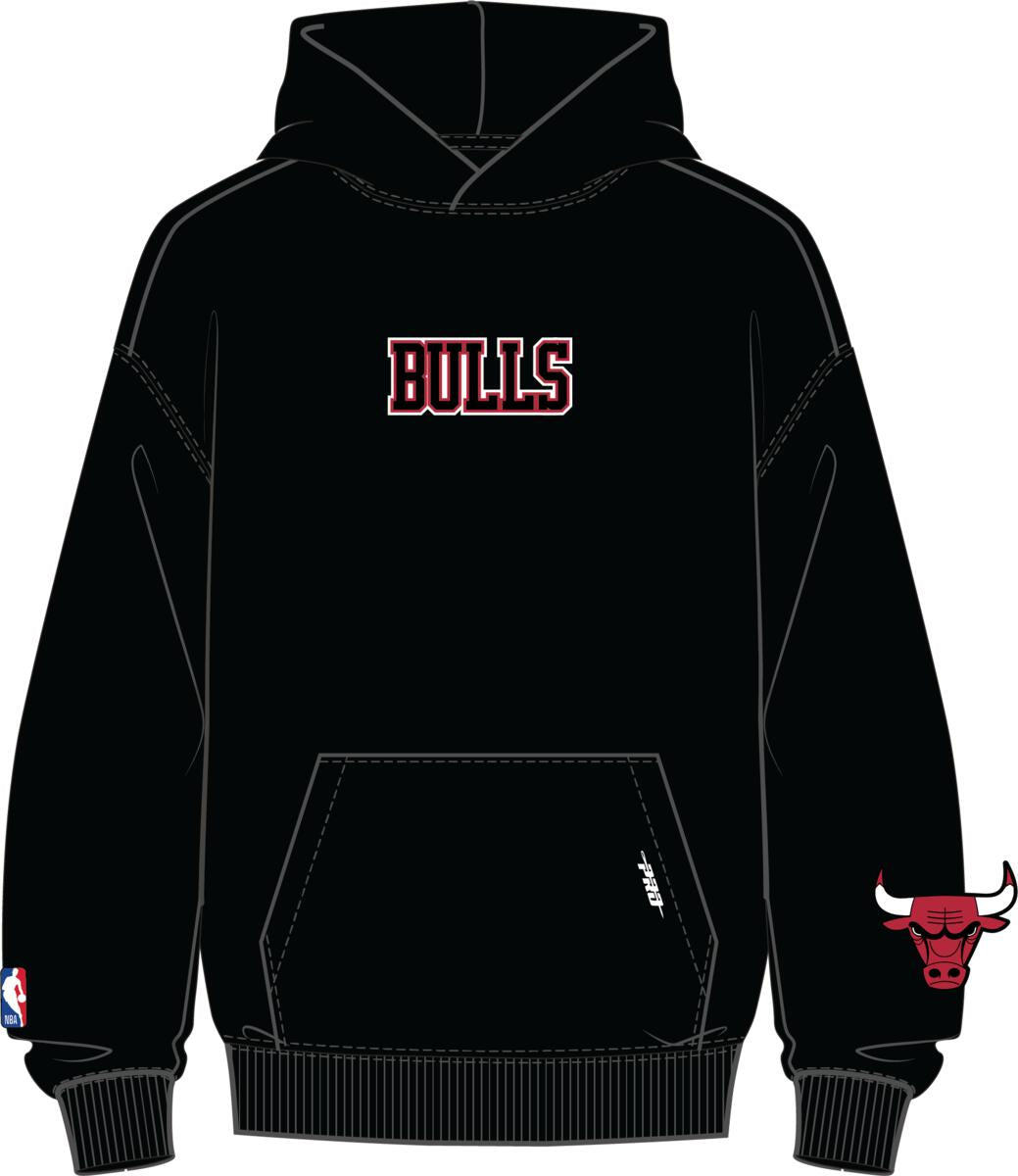 PRO STANDARD CHICAGO BULLS WINGSPAN M DROP SHOULDER FLC PO HOODIE (BCB5515823)