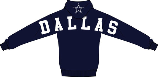 PRO STANDARD DALLAS COWBOYS WINGSPAN M DROP SHOULDER FLC PO HOODIE (FDC5410635)