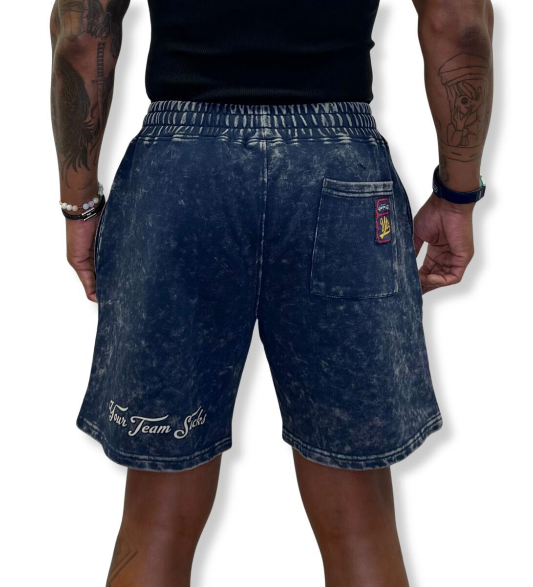 YTS FRENCH TERRY PRACTICE SHORTS 'NAVY'