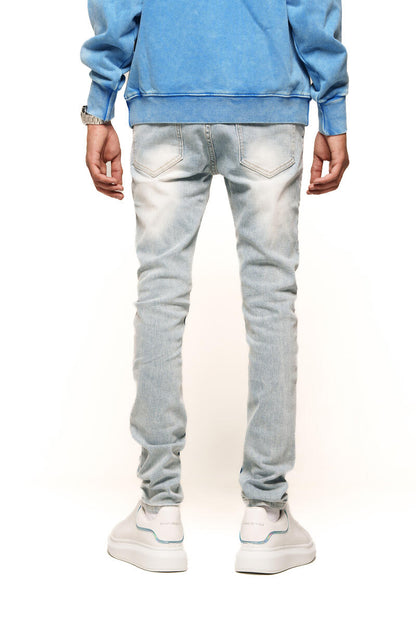 PHEELINGS "EXPECT NOTHING" SKINNY DENIM (PH-SS24-31) LIGHT BLUE