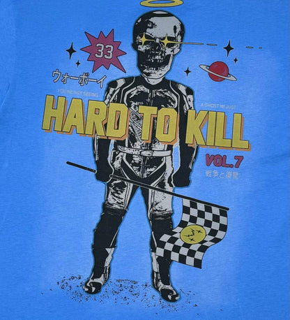 WRATHBOY HARD TO KILL TEE-LT BLUE WB04-080 LT BLUE