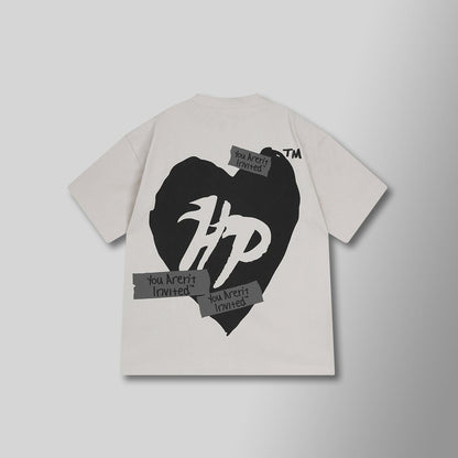 HYDE PARK SLAP TAPE TEE-WHITE