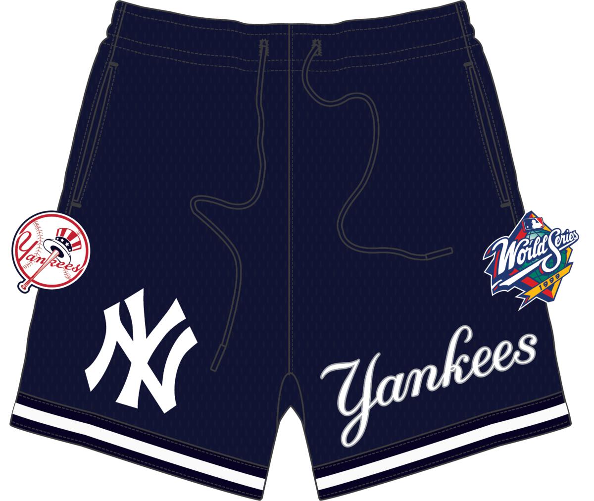 PRO STANDARD NEW YORK YANKEES LOGO CLASSIC MESH SHORT (LNY333053)