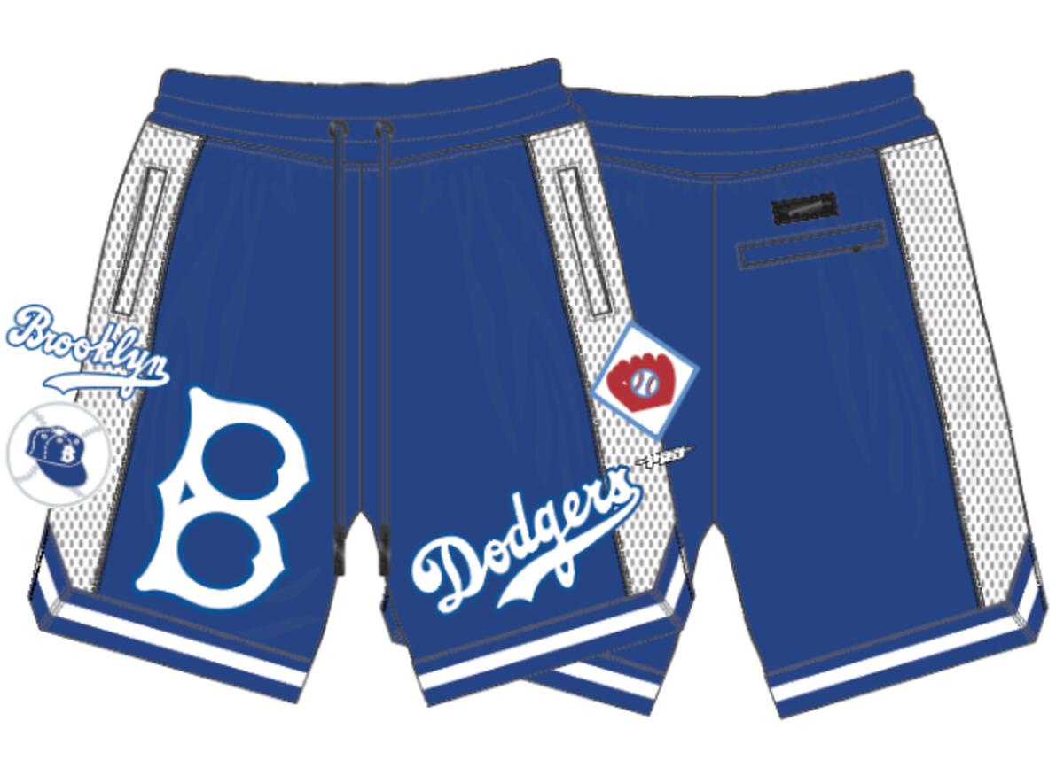 PRO STANDARD BROOKLYN DODGERS RETRO CLASSIC DK 2.0 SHORT (LBD335710) ROYAL BLUE