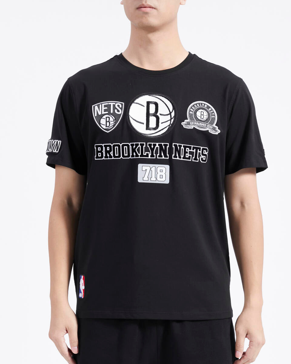 PRO STANDARD BROOKLYN NETS AREA CODE M SJ TEE (BBN1515640) BLK