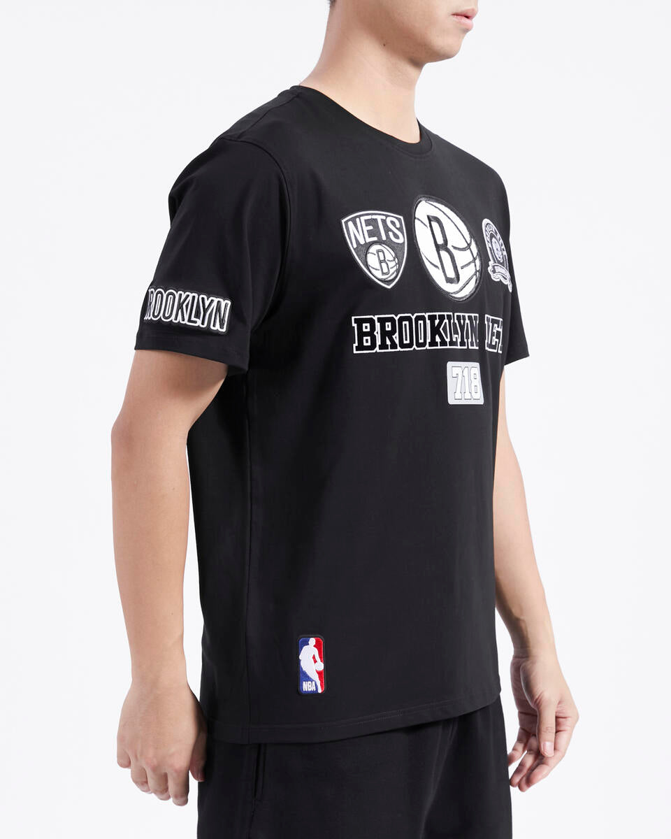 PRO STANDARD BROOKLYN NETS AREA CODE M SJ TEE (BBN1515640) BLK