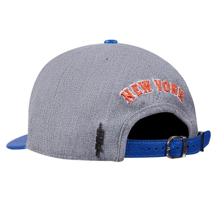 NEW YORK METS CLASSIC LOGO STRAPBACK (LNM7313730) DARK HEATHER GREY