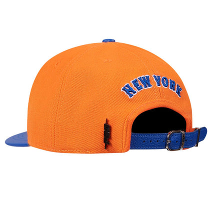 NEW YORK METS CLASSIC LOGO STRAPBACK (LNM7313730) ORANGE