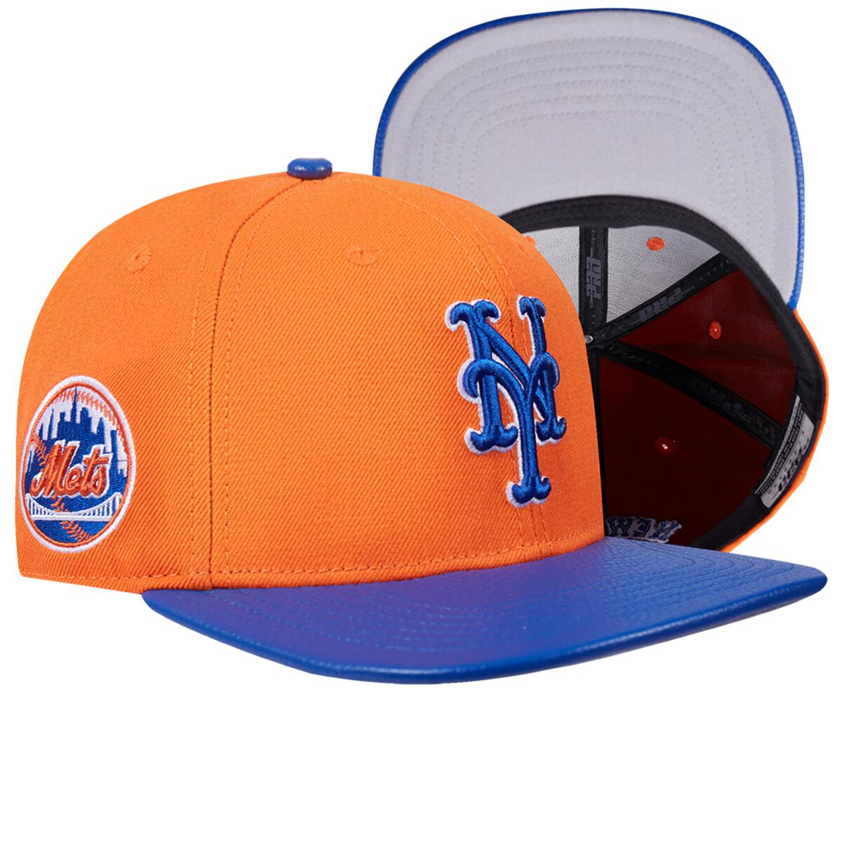 NEW YORK METS CLASSIC LOGO STRAPBACK (LNM7313730) ORANGE