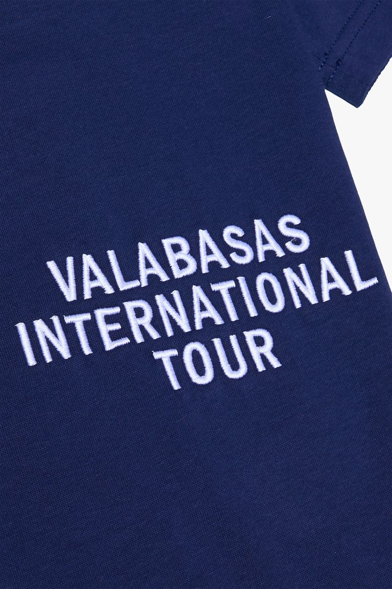 VALABASAS "JOURNEY" BLUE OVERSIZED TEE (VLBS-TS-002)