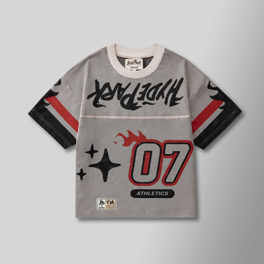 HYDE PARK  PRACTICE JERSEY Cream/ Black/Red