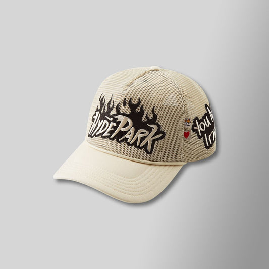 HYDE NOTHING BUT NET TRUCKER-CREAM/BLACK