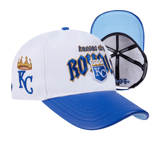 KANSAS CITY ROYALS CITY TOUR CURVED STRAPBACK HAT (LKR7314346) WHITE