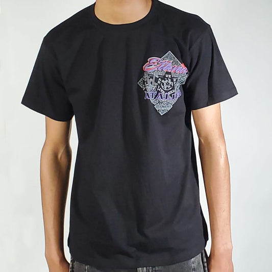 HUDSON ATALIER TEE (507)-BLK