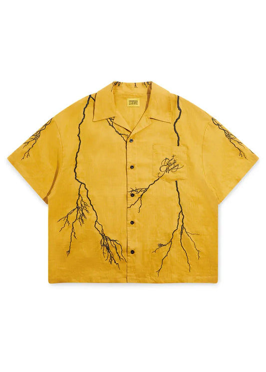 DSM Lightning Button Up (DSM-PS24-002)-YELLOW