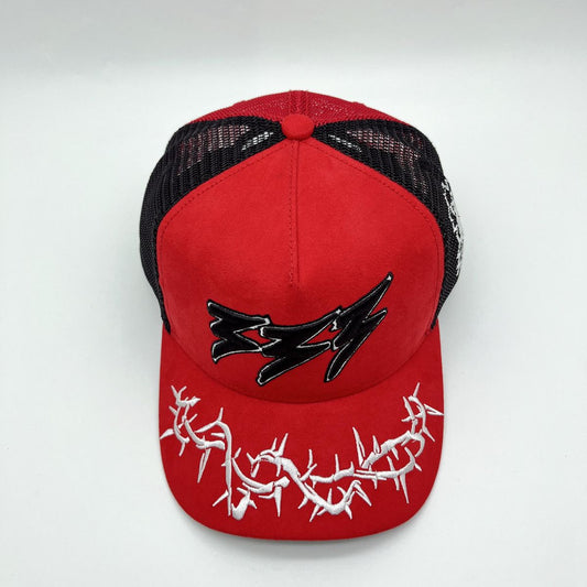 HUDSON 333 SUEDE HAT (CD0259)-RED