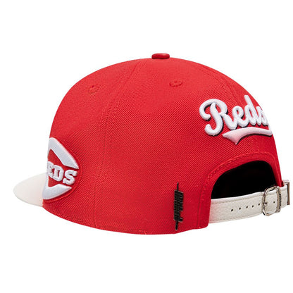 CINCINNATI REDS RETRO CLASSICS 6 PANEL STRAPBACK (LCR7314383) RED/WHITE