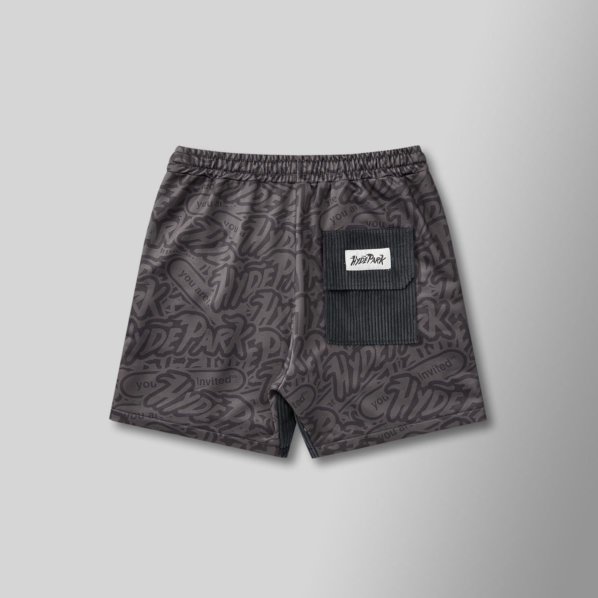 HYDE PARK Mash Up The Weekend Shorts - Black Sand