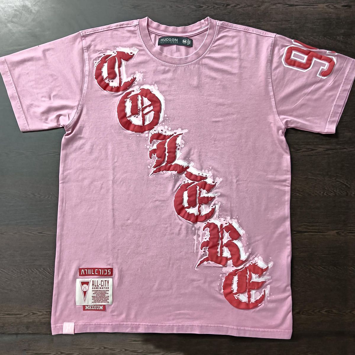 HUDSON COLERE HOCKEY TEE (516)-PINK