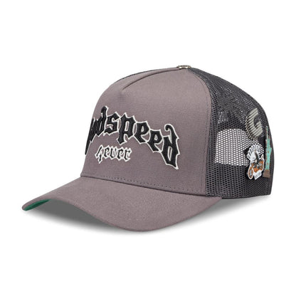 GS FOREVER TRUCKER HAT (GREY/BLACK)