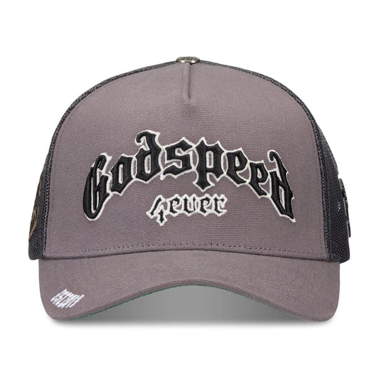 GS FOREVER TRUCKER HAT (GREY/BLACK)