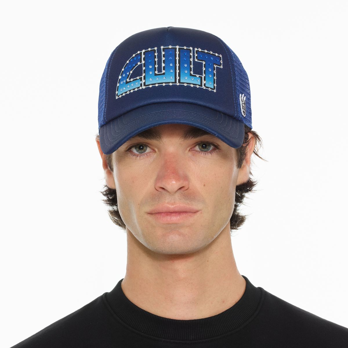 CULT ROCK LOGO HAT (625AC-CH57A) NAVY