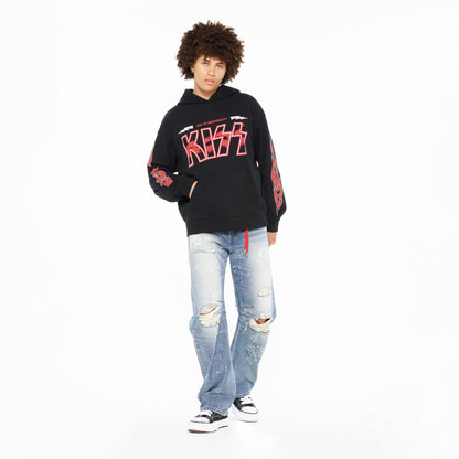 CULT PULLOVER NOVELTY SWEATSHIRT (625A1-PH19B) BLACK