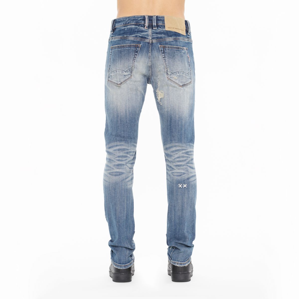 CULT ROCKER SLIM 602 JEANS (625A1-RS05E)-PEBBLE