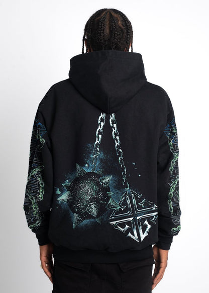 GUAPI Skull Cracker Hoodie