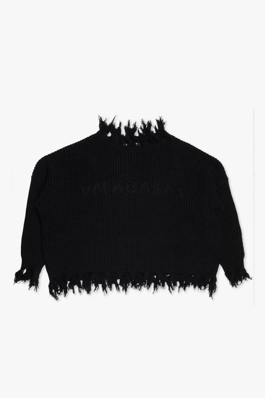 VALABASAS "PROPERTY" SWEATER (VLBS-VCN2-1006) BLACK