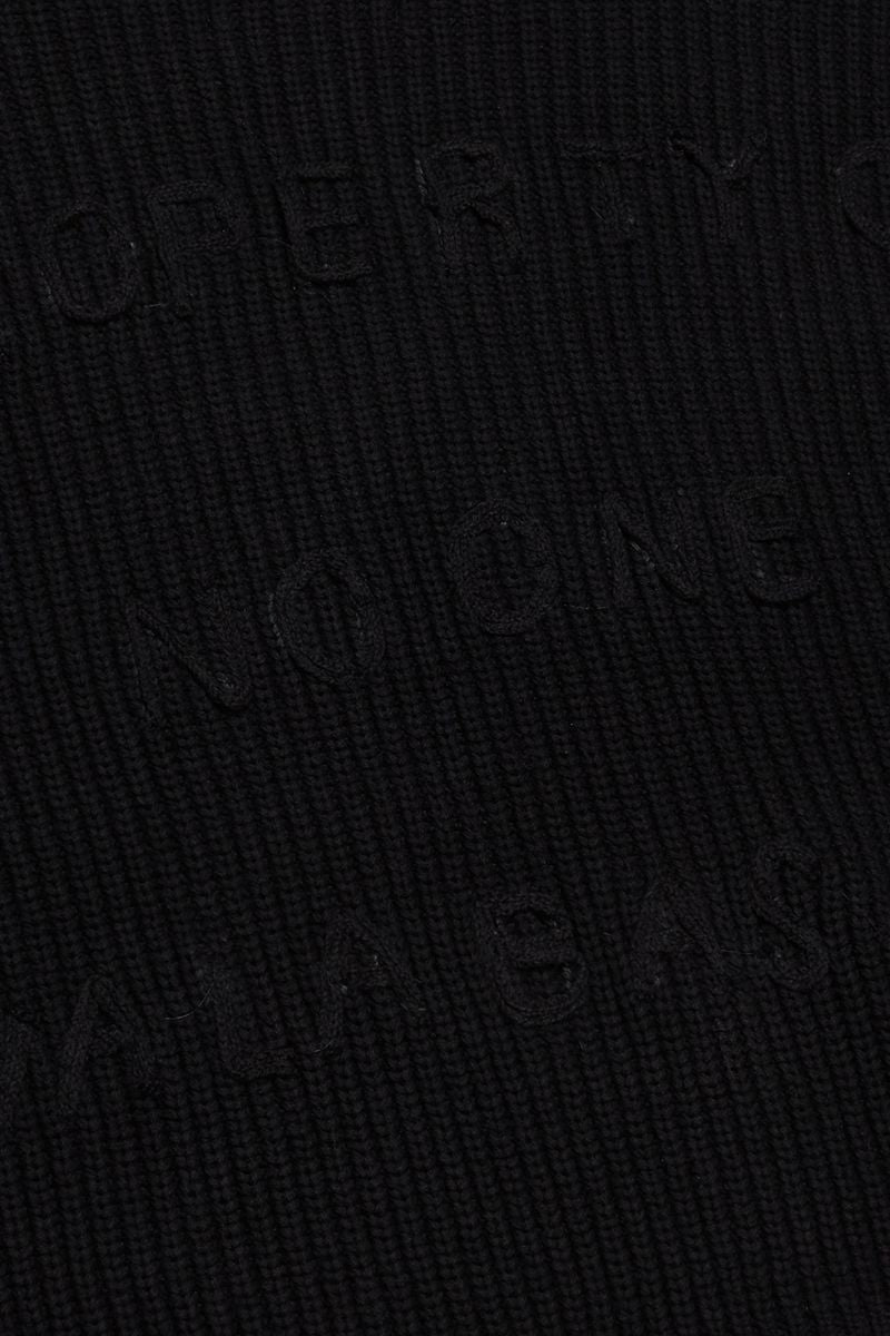 VALABASAS "PROPERTY" SWEATER (VLBS-VCN2-1006) BLACK