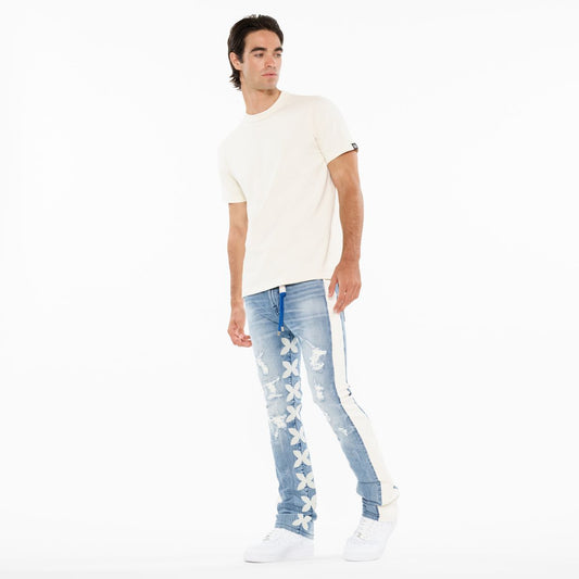 CULT LENNY BOOTCUT 603 JEANS (625A1-LB08L) STRIPE