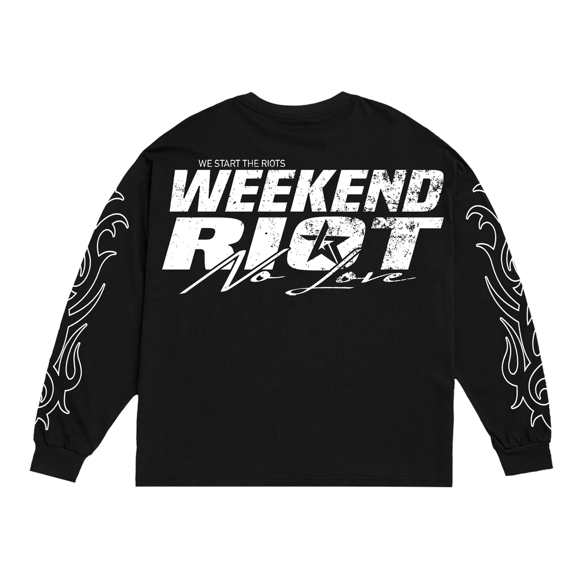 GET MONEY NO LOVE LONG SLEEVE BLACK