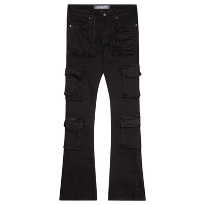 VALABASAS "EXPANSE" BLACK STACKED DENIM (VLBS13101623)