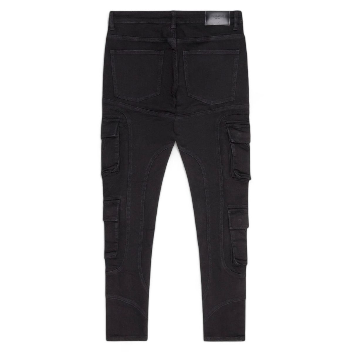 VALABASAS "PATCHFADE" BLACK SKINNY JEANS (VLBS-SK-21)