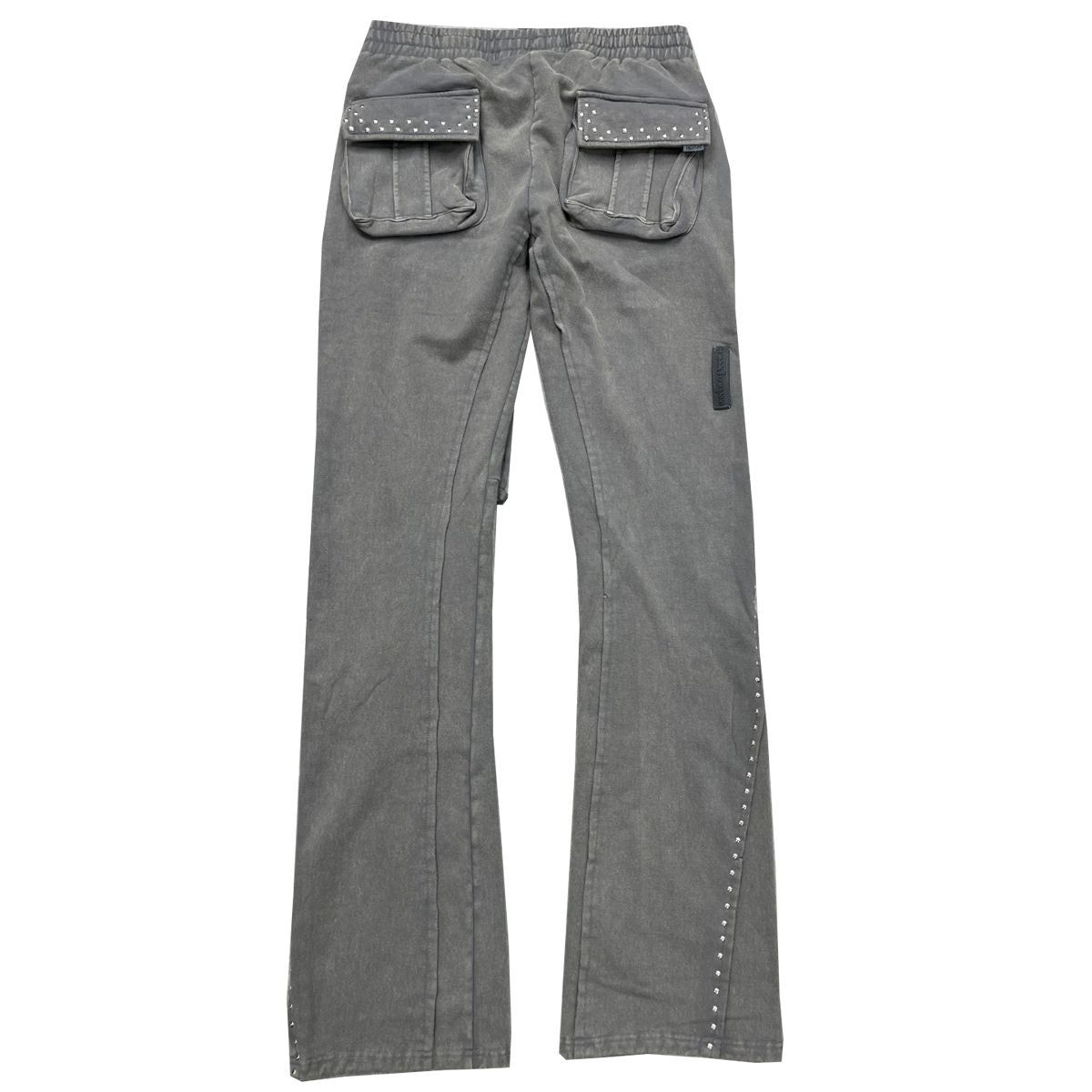 HUDSON METAL FLEECE FLARE JOGGER (539) GREY