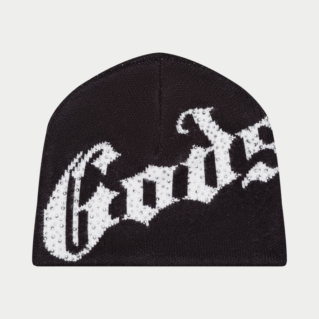 GODSPEED OG Logo Studded Beanie 'BLACK/WHITE'