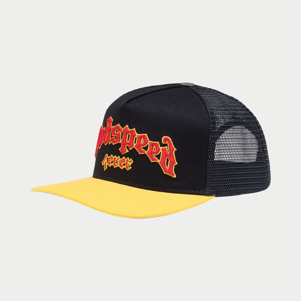 GS FOREVER TRUCKER HAT (BLK /YELLOW/RED)