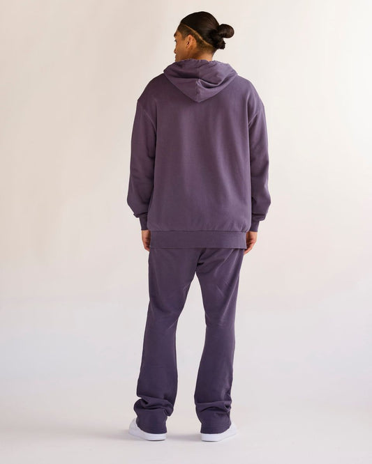 "VALA-FOCUS" FLEECE SET (VLBS90057) PURPLE