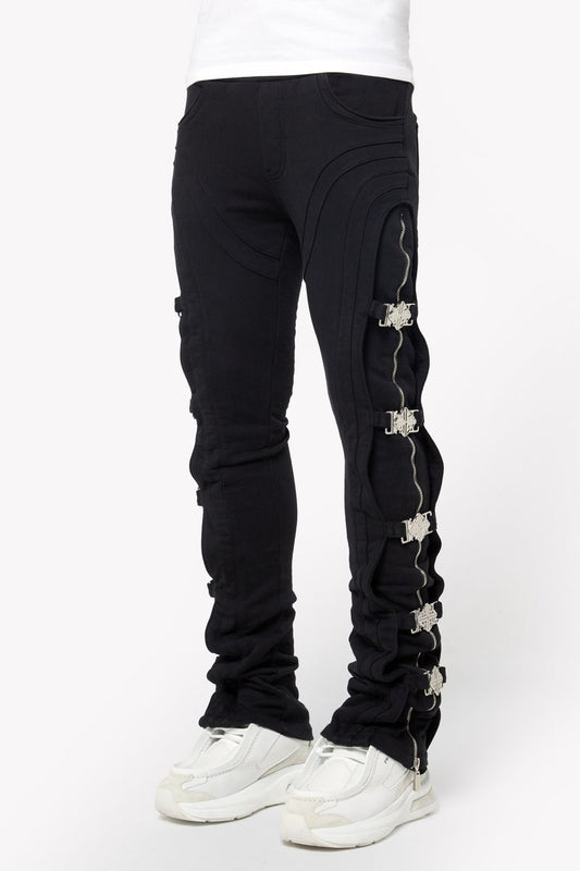 GUAPI Obsidian Black Premium Sweat Pants